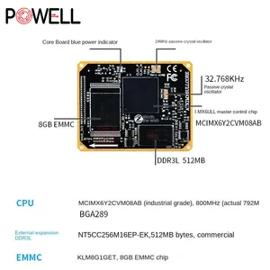 I.MX6ULL core board (EMMC) 800MHz main frequency B2B interface A7 development board