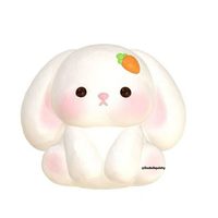 Dudo CCarrot Rabbit Jouets Squishy à Remontée Lente en Mousse PU Souple, Jouets à Presser Anti-Stress, Nouveauté, Articles de Farce, Vente en Gros