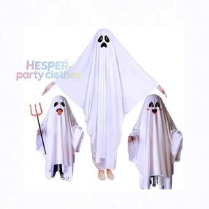 Capa de poliéster HP para disfraz de Halloween, temática de terror, unisex, para adultos, ideal para cosplay y fiestas de disfraces, diseño de fantasma blanco. - Product Image 1