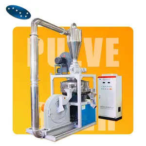 Machine de pulvérisation de tuyaux en PVC 250 Kg/h, profils en plastique, fraiseuse