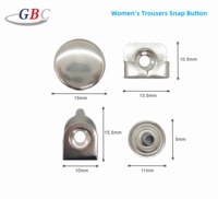 Boutons en laiton épais de haute qualité pour pantalons, attaches à pression, crochets pour pantalons pour femmes/hommes, costumes, vêtements