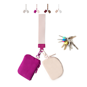 Monedero Pequeño con Cierre y Brillantina Láser <span class=keywords><strong>de</strong></span> Alta Calidad, Monedero con Correa para la Muñeca, Monedero Unisex para Viajes y Citas - Product Image 1