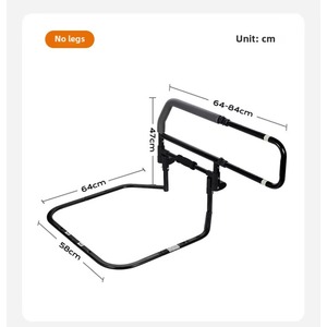 Hospital Bed Elderly Care Products Health Material Hospital Bed Rail for Elderly Nursing Homecare Bed Rail Guards - Product Image 6