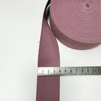 Bande élastique en tricot jacquard à haute élasticité imprimée sur mesure pour vêtements et lingerie