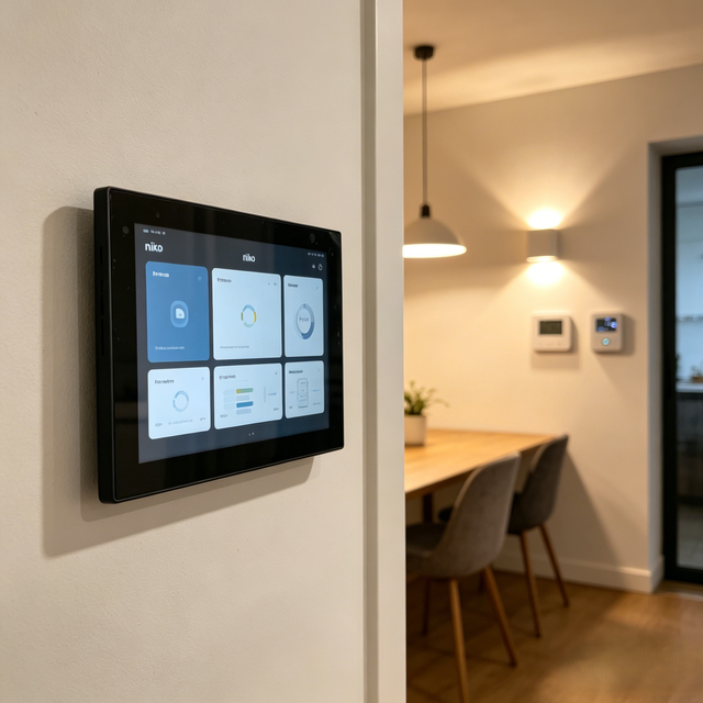 New 7" In-Wall Flush Mount Android 11 Tablet Front Camera Wi-Fi POE Powered NFC Smart Home Control Panel for Professional Use