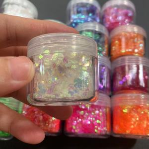 Paillettes irisées pour l'artisanat-Mélange arc-en-ciel épais avec paillettes (gobelets, <span class=keywords><strong>peinture</strong></span> murale, poudre acrylique) - Product Image 2