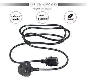 Extensión de servidor Ups Ac Pro de 250v, pieza de repuesto de 3 puntas, resistente, 220v, S19j Asic, salida c19 con cable, 20A - Product Image 6