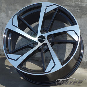 Fonyee Original <span class=keywords><strong>17</strong></span> 18 5x112 5 agujeros para radios Huecos Mag aleación de aluminio ruedas de coche de pasajeros Auto Rines llantas Jantes para Audi <span class=keywords><strong>Skoda</strong></span> - Product Image 3