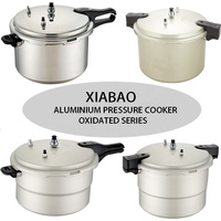 Ensemble de casseroles à pression en alliage d'aluminium écologiques pour cuisinière à induction, avec des tailles de 3L à 13L