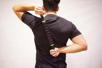 Bâton de massage de yoga en PP pour la relaxation musculaire, l'exercice physique, les points d'acupression des épaules et du cou, et le massage des fascias