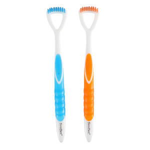 Nhà Sản Xuất Nhựa Lưỡi Sạch <span class=keywords><strong>Scraper</strong></span> Với Bàn Chải Sâu Sạch Hơn - Product Image 1