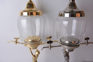 Luxueux Petite Dame Absinthe Fontaine Design Classique 2 Robinets pour Vin <span class=keywords><strong>Whisky</strong></span> Fait Transparent Cristal Verre Métal Plastique PC - Product Image 5