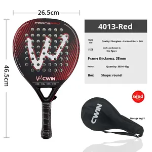 <span class=keywords><strong>Raquette</strong></span> de paddle DUMO 4013 légère et portable en fibre de carbone, forme goutte d'eau, avec grip G4, taille de face 26,5x25,5 cm, pour amateurs et juniors - Product Image 6