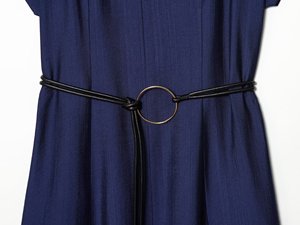 TAOP&ZA 2026 Vestido <span class=keywords><strong>Elegante</strong></span> y Moderno de Primavera/Verano para Mujer, con Solapa, Sin Mangas, Casual, con Cinturón, 5029168 - Product Image 4