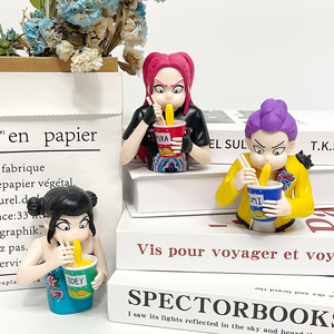 Figurines d'Idoles K-pop de Groupes Féminins en Gros, Demon Hunters Rumi Zoey Mira, Jouets Designer, Noodle Stopper, Fourniture en Vrac - Product Image 4