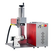 20W 30W 50W Desktop Mini Fiber Laser Marking Machine for Jewelry Watch Gold Silver Stainless Steel Carbon Steel Metal