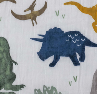 Couverture pour bébé Little Unicorn de style européen et américain, 200TC, toute saison, respirante, super douce, tricotée