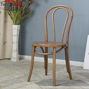 Silla de Comedor de Ratán y Madera Maciza de Estilo Americano Moderno, para Hogar, Restaurantes, Hoteles, Sala de Estar, Exterior, Banquetes, con Respaldo Retro, de Lujo Ligero - Product Image 4