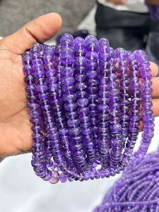 Cuentas de piedra con forma Baati de amatista natural de la mejor calidad disponibles a precios de mayorista para venta de exportación - Product Image 5