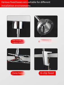 NHM, оптовая продажа, 1 Вт, 3 Вт, 5 Вт, фрезерный станок с ЧПУ, 24 В, 220 В, гусиная шея, настраиваемые Светодиодные рабочие фонари - Product Image 6