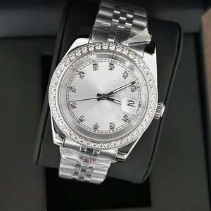 Reloj de Pulsera Automático Mecánico de Diamantes Moissanite de la Mejor Calidad con Movimiento NH35 para Hombre - Product Image 1