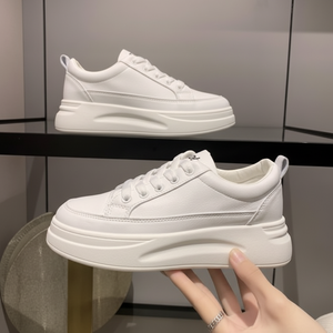 Sneakers da donna con perizoma Slip-On D1209 altezza 4cm aumentano comode Sneakers - Product Image 1