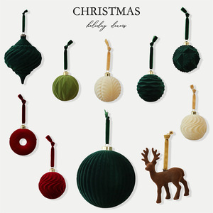 Boule <span class=keywords><strong>de</strong></span> Noël floquée <span class=keywords><strong>de</strong></span> 6 cm, motif spécial, en plastique incassable, pour décoration <span class=keywords><strong>de</strong></span> sapin, vente en gros en vrac - Product Image 4