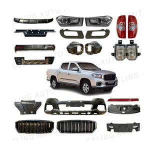 Auto Parts Body Kits Led Headlight Rear Light Fog Lamp Grille Bumper For Saic Maxus T60