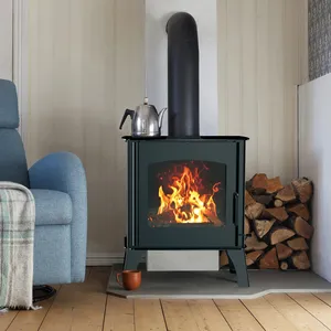 उच्च गुणवत्ता ZLR0701A आसान साफ आसान स्थापना लकड़ी जलाने वाला स्टोव कमरा छोटा घरेलू उपयोग लकड़ी जलाने वाला फायरप्लेस