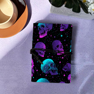 A6 Cuaderno hermoso hecho a mano Maravilloso regalo de Acción de Gracias para <span class=keywords><strong>abuelos</strong></span> Adecuado para coleccionar historias con calaveras y St - Product Image 1
