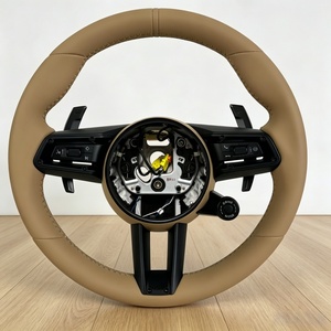 En stock avec bouton de commande, volant de voiture pour Porsche Macan Tayneen Cocoa Cayman 981 987 Cayenne <span class=keywords><strong>955</strong></span> 957 958 Panamera 971 718 - Product Image 6
