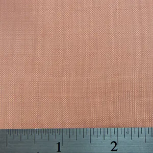 200 Micron Copper Wire Mesh Red Copper Woven Wire Shielding Fabric Mesh Screen