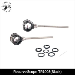 Lunette de tir à <span class=keywords><strong>l</strong></span>'arc Topoint TR1005 Recurve Bow Scope 8/32 CNC pour archers droitiers/gauchers - Product Image 2