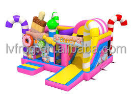 <strong>Fantastic</strong> Commercial Sweetness Candy Bouncer PVC Inflatables Playgrounds Bounce House Indoor Outdoor Jumper - Product Image 3