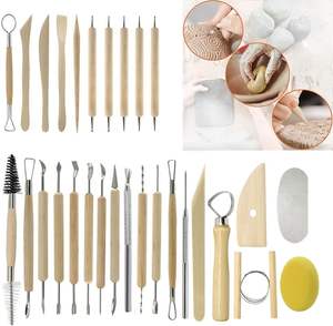 36 шт., набор керамических принадлежностей из полимерной глины - Product Image 6