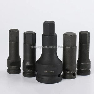 Juego de puntas de destornillador de cabeza hueca de impacto Torx de accionamiento 1/2 para trinquete/eléctrico/Llave de impacto - Product Image 2