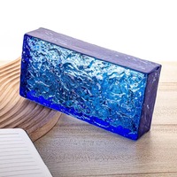 Briques de verre creuses contemporaines trempées et étanches, résistance à la pression, garantie à vie pour façade extérieure, utilisation en extérieur, hôtels