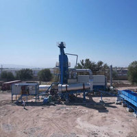 Solution de construction routière en asphalte Aimix, centrale à béton en asphalte de 80 TPH en Ouzbékistan