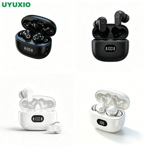Écouteurs Stéréo Sans Fil, Écouteurs Stéréo, Écouteurs Intra-Auriculaires Stéréo avec Basses Profondes, <span class=keywords><strong>Bluetooth</strong></span> 5.4, Appairage Automatique, Basses Puissantes pour Téléphone, Ordinateur Portable, Tablette - Product Image 1