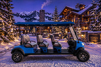 Voiturette de golf 6 places pour adultes, batterie lithium 60V, tout-terrain, électrique, contrôleur Curtis, quatre freins à disque