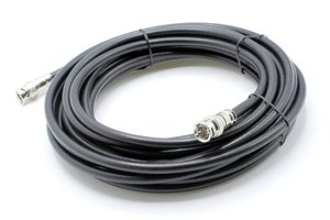 Cabo <span class=keywords><strong>coaxial</strong></span> do oem rg6, com conector macho para macho bnc para cctv, hdtv, transferência de sinal de vídeo