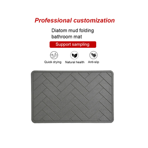 Tấm lót đất tảo cát thấm hút tấm lót Bộ đồ ăn Tấm lót chống ẩm nhanh khô thân thiện với môi trường chịu nhiệt chống trơn trượt - Product Image 2