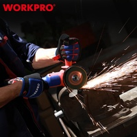 WORKPRO 20V 100MM meuleuse d'angle sans fil sans balai meuleuse électrique outils électriques meuleuse d'angle industrielle à batterie au Lithium