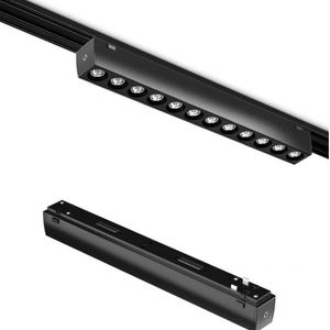 Rail lumineux magnétique linéaire ultra-fin, montage en surface, 6W/12W/18W, éclairage LED de plafond, dimmable, 6000K, lumière du jour, garantie 5 ans - Product Image 2