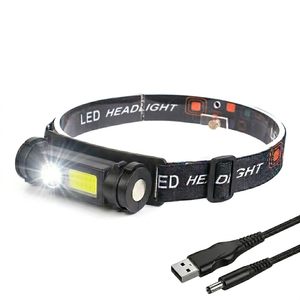 Powerful 1000lm <b>LED</b> Headlamp 9 Modes Type-C <b>Rechargeable</b> Head Torch for Running Camping Mining & Industrial <b>Work</b> - Product Image 1