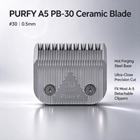 Lame professionnelle PURFY A5 pour accessoires de tondeuse pour animaux de compagnie PB-30