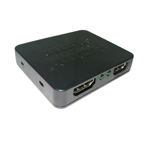 ตัวแยกสัญญาณ HDMI 1 เข้า 2 ออก ตัวแยกเสียงวิดีโอความละเอียดสูงสำหรับกล่องทีวีจอคอมพิวเตอร์ - Product Image 1