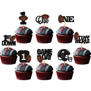 Decoración de Fiesta de Cumpleaños con Temática de Aviación Moderna Personalizada, Pequeño Adorno para Pastel de Cartón - Product Image 1