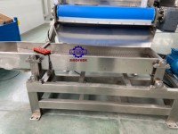 Automatische marshmallow-extruder productielijn met depositiemodule voor meerdere kleuren gevulde marshmallows