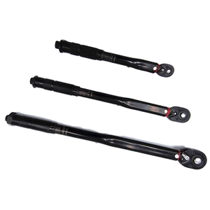 Peaktop OEM Black Carbon Steel Torque <strong>Wrench</strong> <strong>Set</strong> for Vehicles DIY Grade Quick Lock Click Type Metric Measurement System Preset - Product Image 1